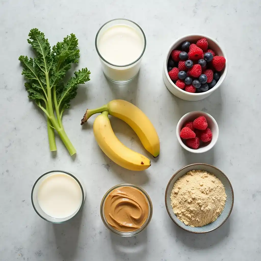 21-day-smoothie-diet-recipes-ingredients ingredients for 21 day smoothie diet recipes laid out neatly