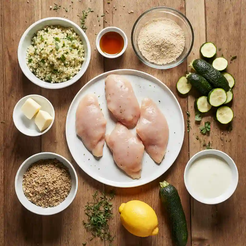 Ingredients for Creamy Lemon Butter Chicken Hello Fresh