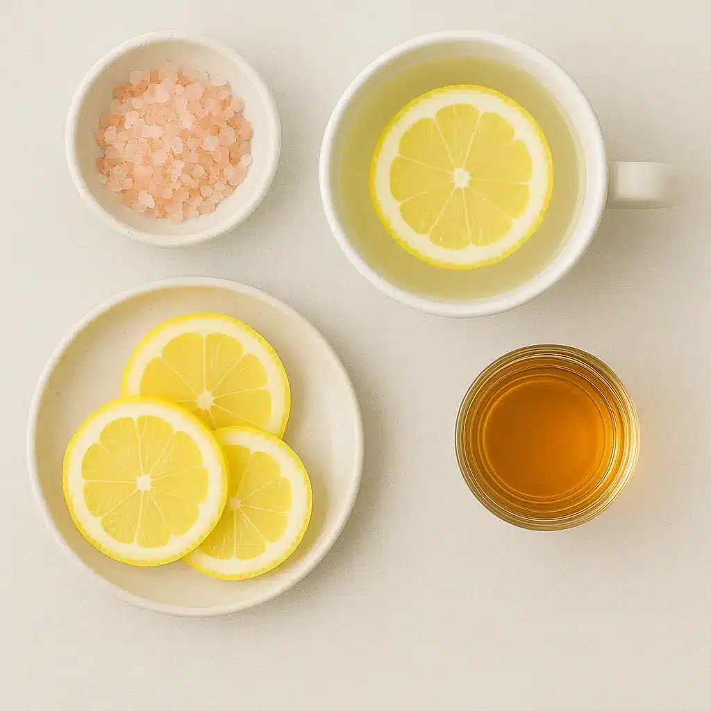 ingredients of pink salt trick recipe for weight loss