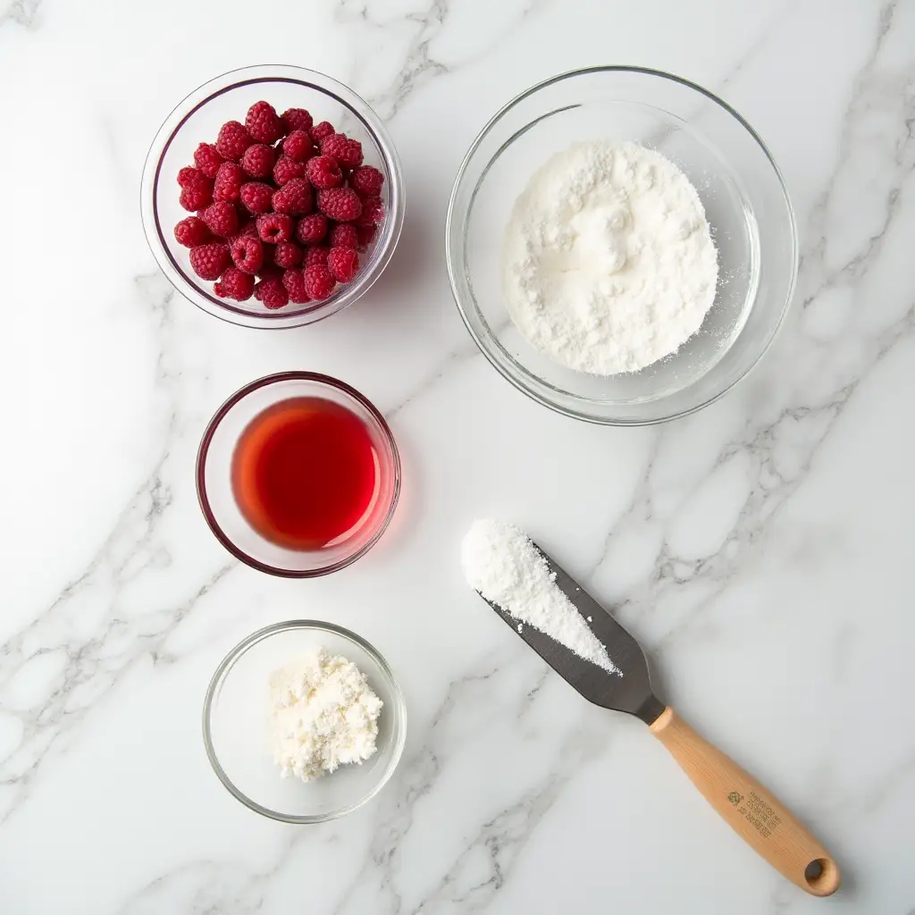 raspberry-popping-pearls-ingredients ingredients for raspberry popping pearls recipe