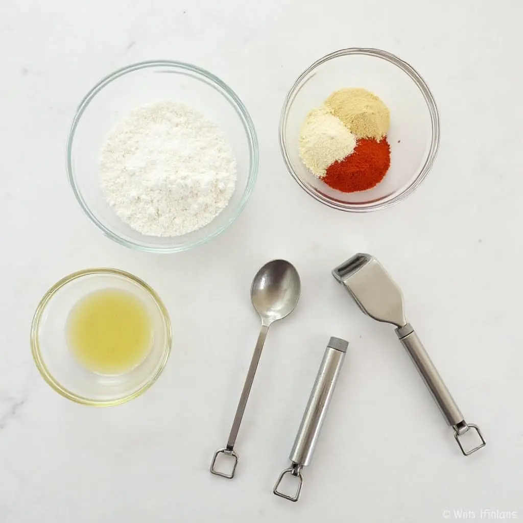 salt-vinegar-dry-rub-ingredients Dry rub ingredients for salt and vinegar recipe