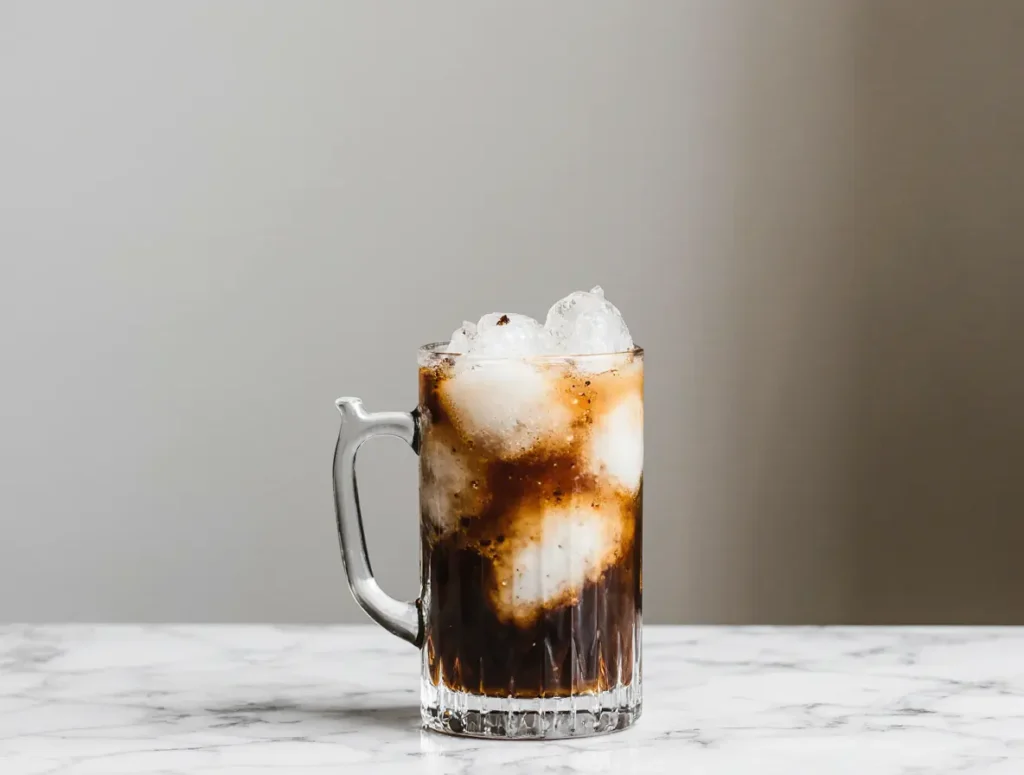 Iced Coconut Cloud in glass