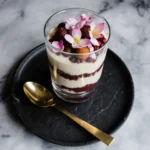 mounjaro dessert served garnished