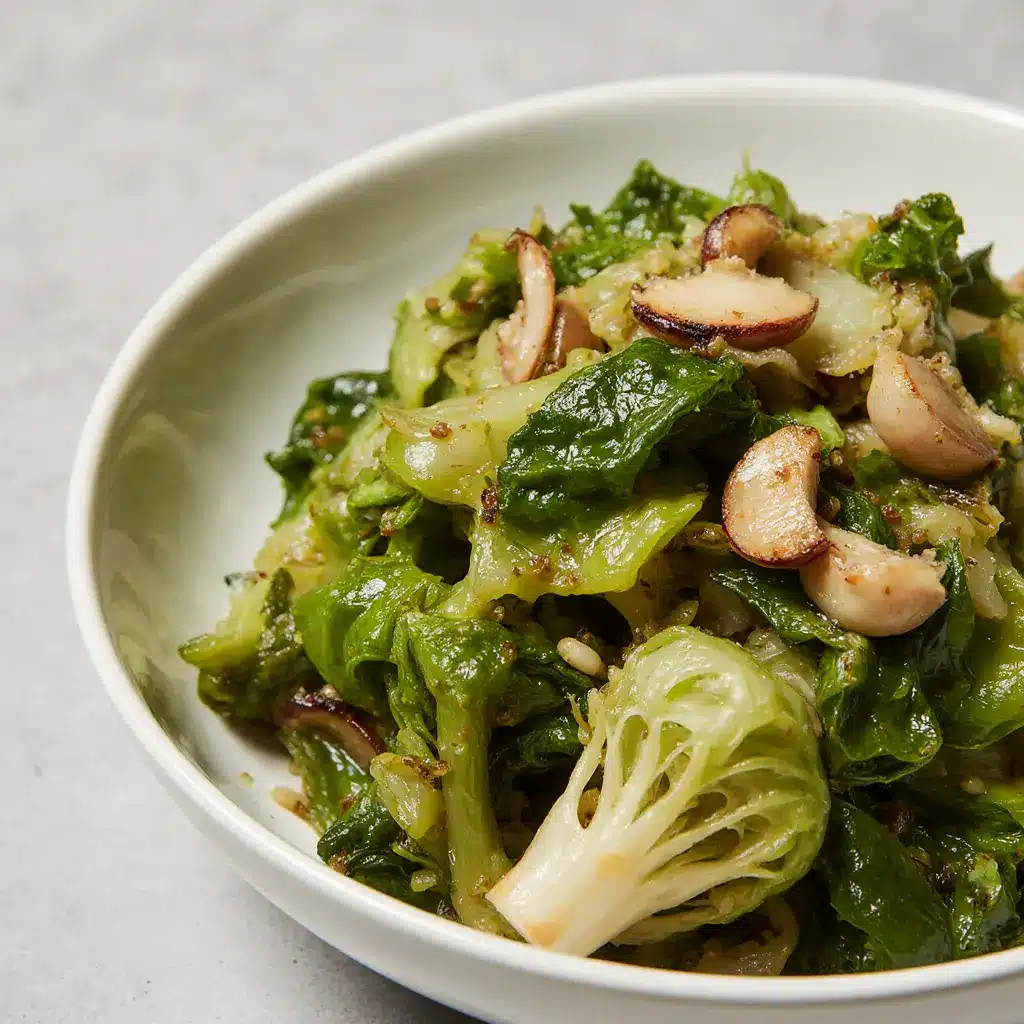 stir-fry cabbage simple healthy recipe