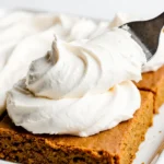 Frosting Soft Pumpkin Bars