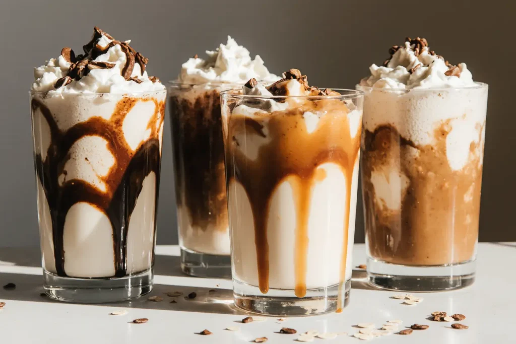 homemade Proffee variations