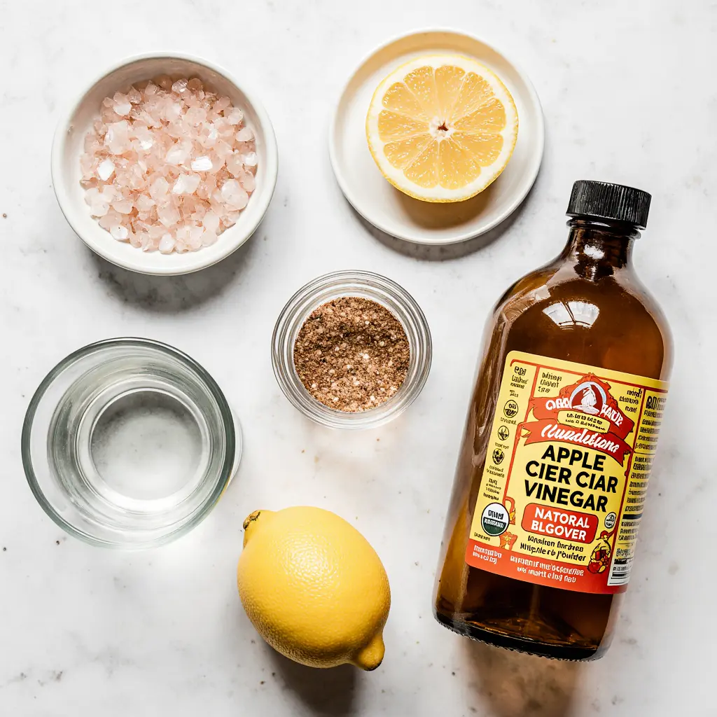 Natural Ingredients for Effective Weight Loss Zepbound ingredients: pink salt, lemon, apple cider vinegar, and stevia.