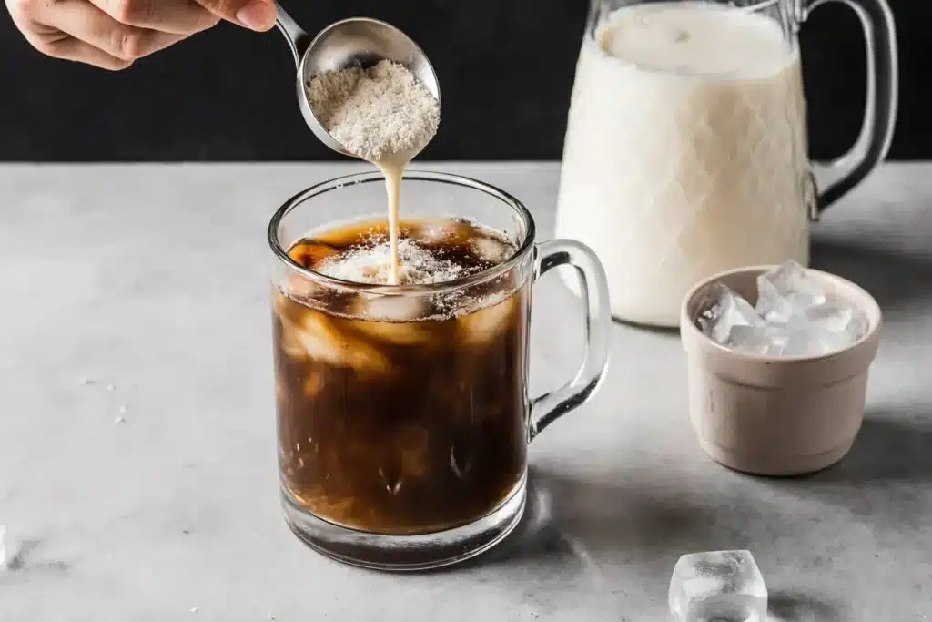 homemade Proffee recipe ingredients