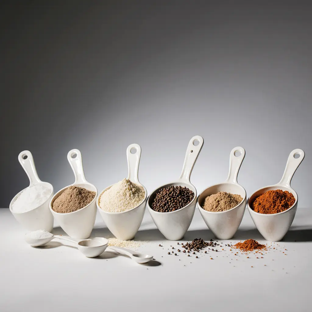 chicken wing seasonings salt pepper garlic powder paprika baking powder