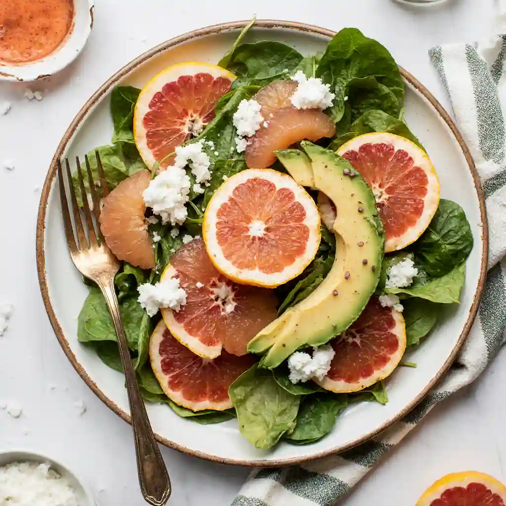 Grapefruit Avocado Slimming Salad Grapefruit avocado salad for balanced weight loss meal
