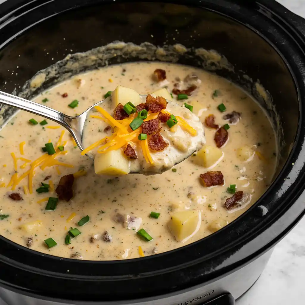 Storing Loaded Baked Potato Soup Crock Pot storing loaded baked potato soup crock pot