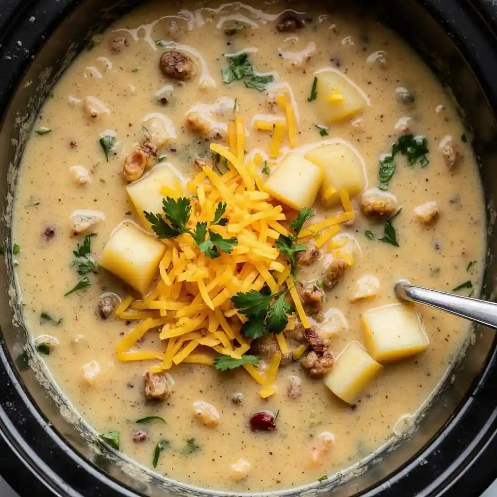 Variations of Loaded Baked Potato Soup Crock Pot loaded baked potato soup crock pot variations